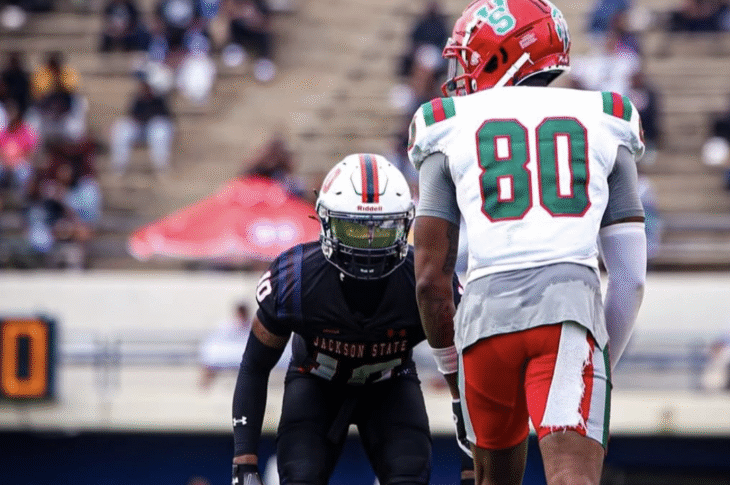 Meet Kanarius Johnson, a top wide receiver prospect for the 2026 NFL Draft with skills and a positive attitude.